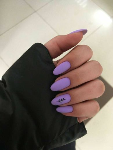 purple nail