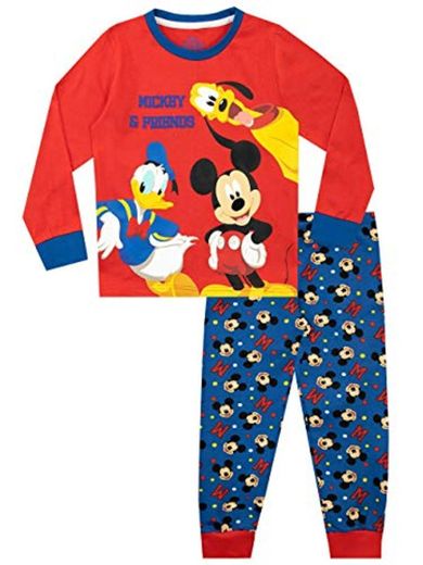 Disney Pijamas para niños Mickey Mouse Donald Duck y Pluto Multicolor 4