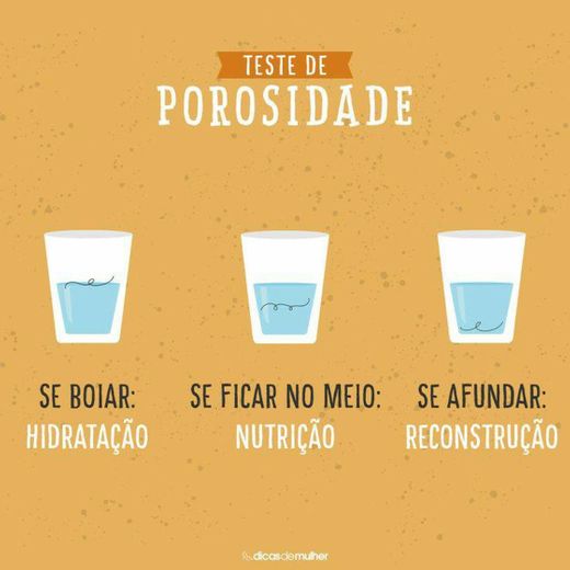 Dicas para cabelos...