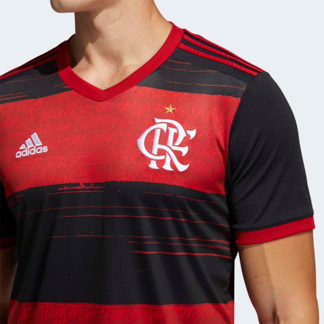 Social adidas Men's CR Flamengo Home Jersey 2020-21