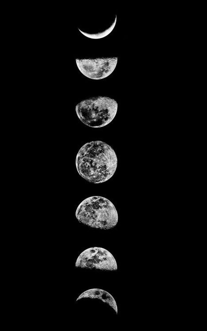 Moda wallpaper das fases da lua 🌜!