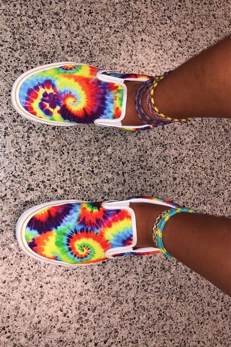 Fashion tênis vans- tie-dye (customizado)