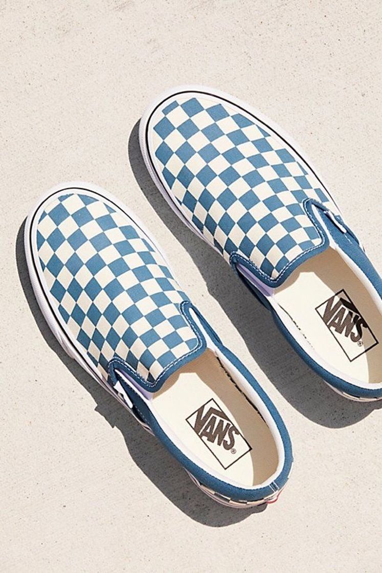 Fashion tênis vans- slip on azul