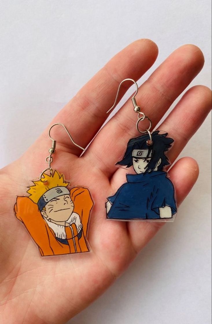 Fashion brinco- naruto e sasuke