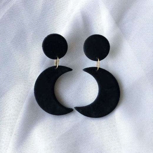 brinco de lua- moon earrings