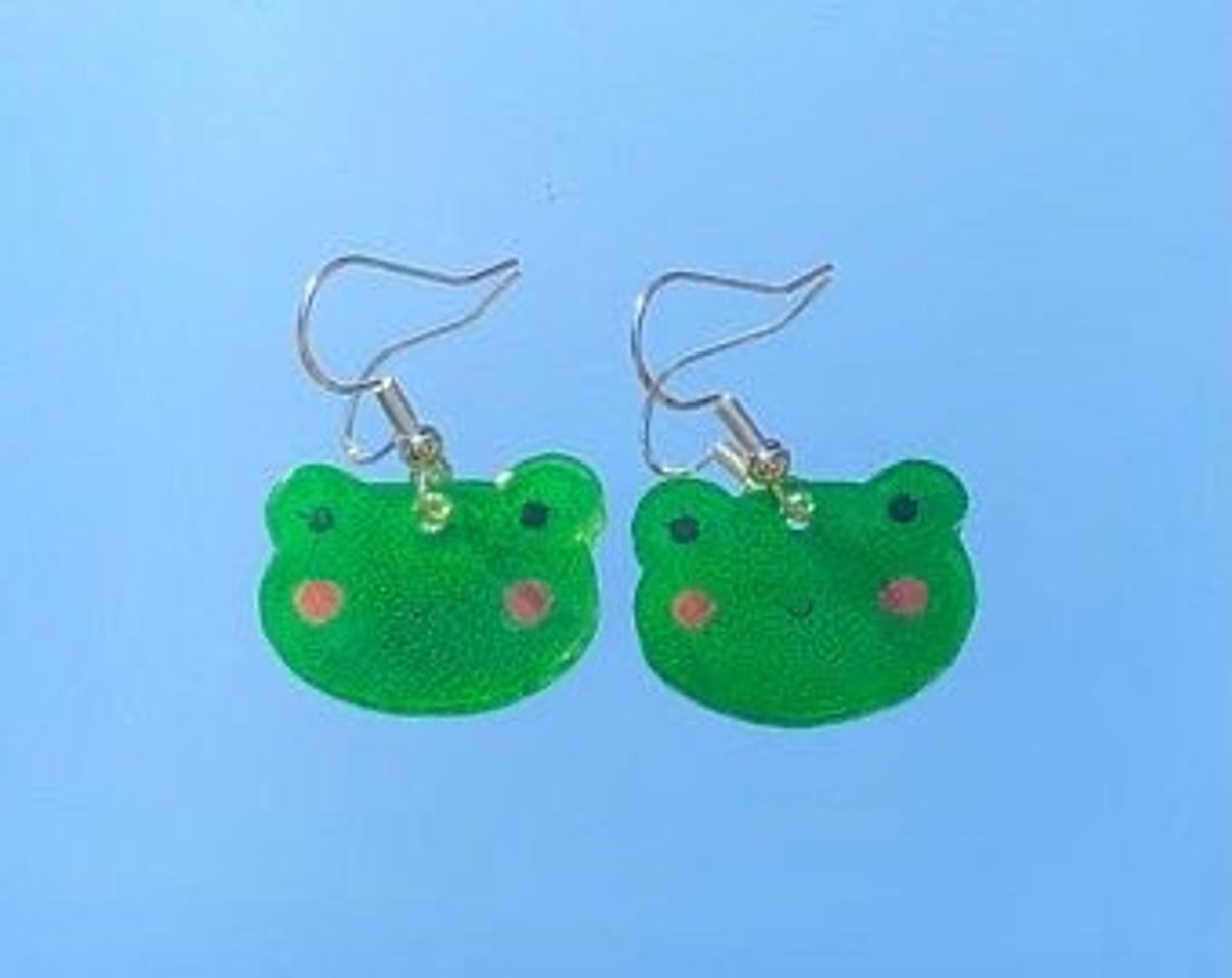 Fashion brinco de sapo- frog earrings🐸