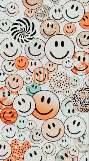 wallpaper pastel- smile face