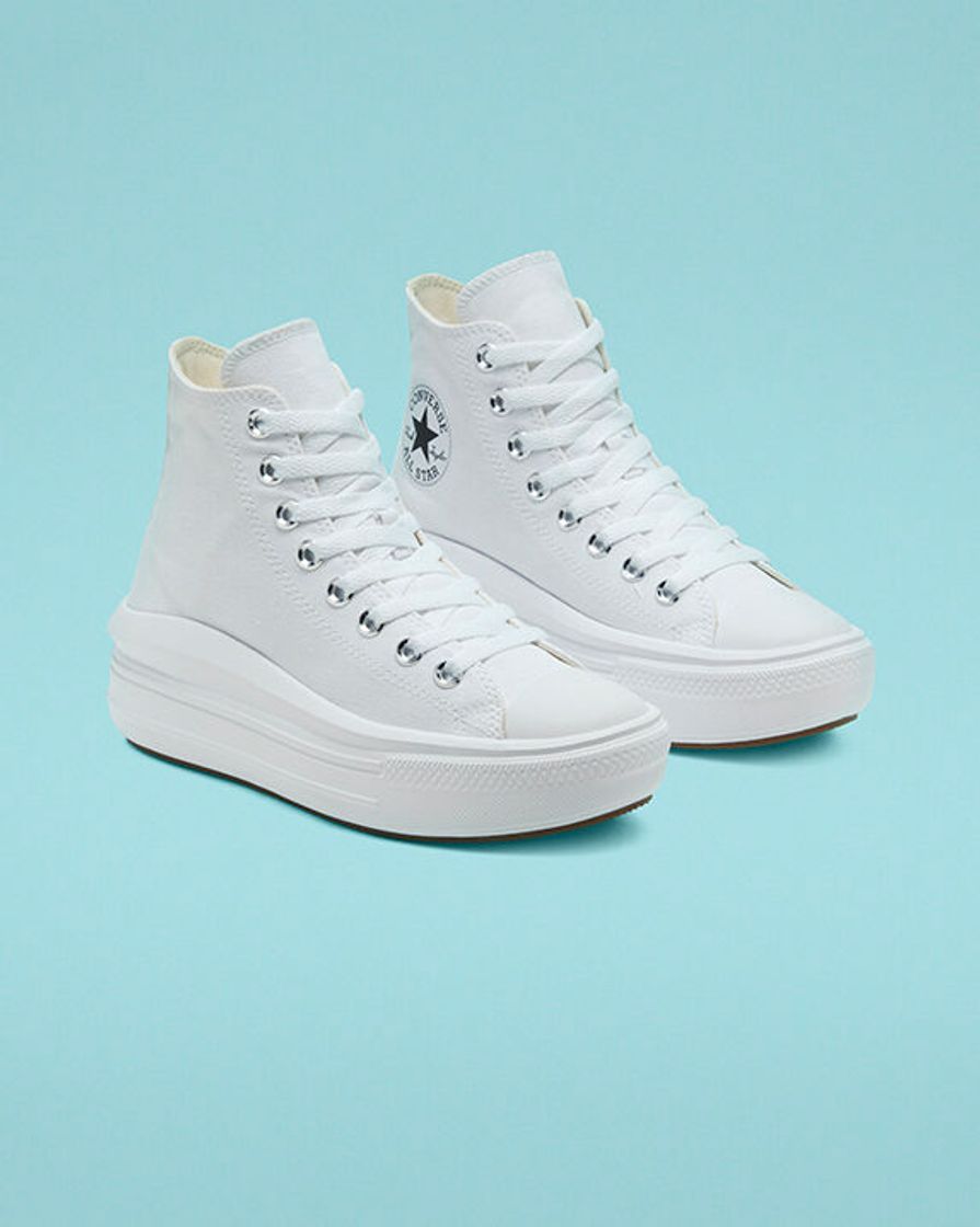 Fashion Tênis Converse Chuck Taylor All Star Move Mix and Match Hi White