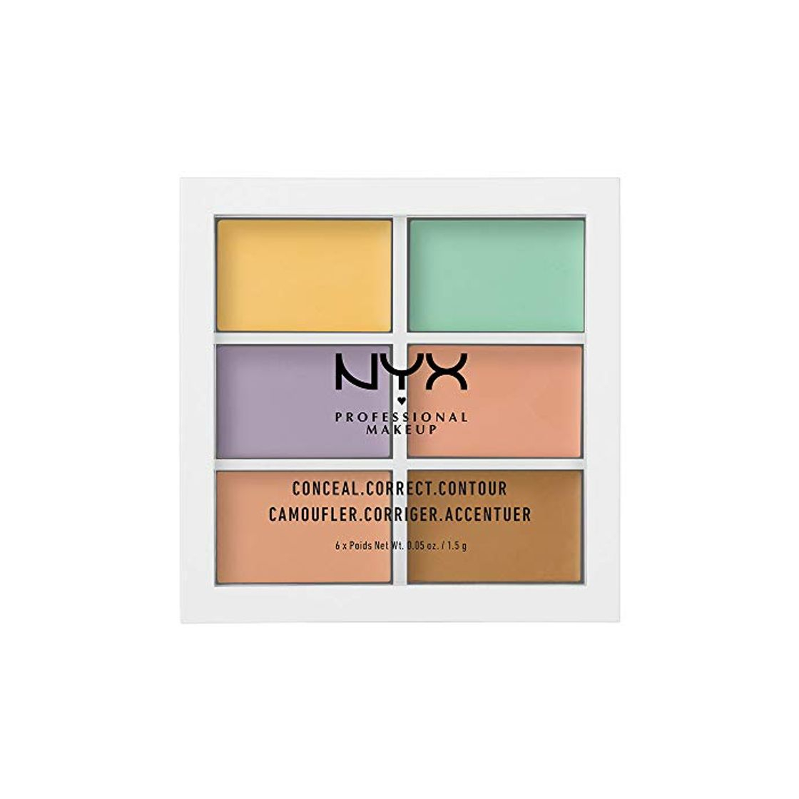 Belleza NYX Professional Makeup Paleta de correctores Colour Correcting Palette