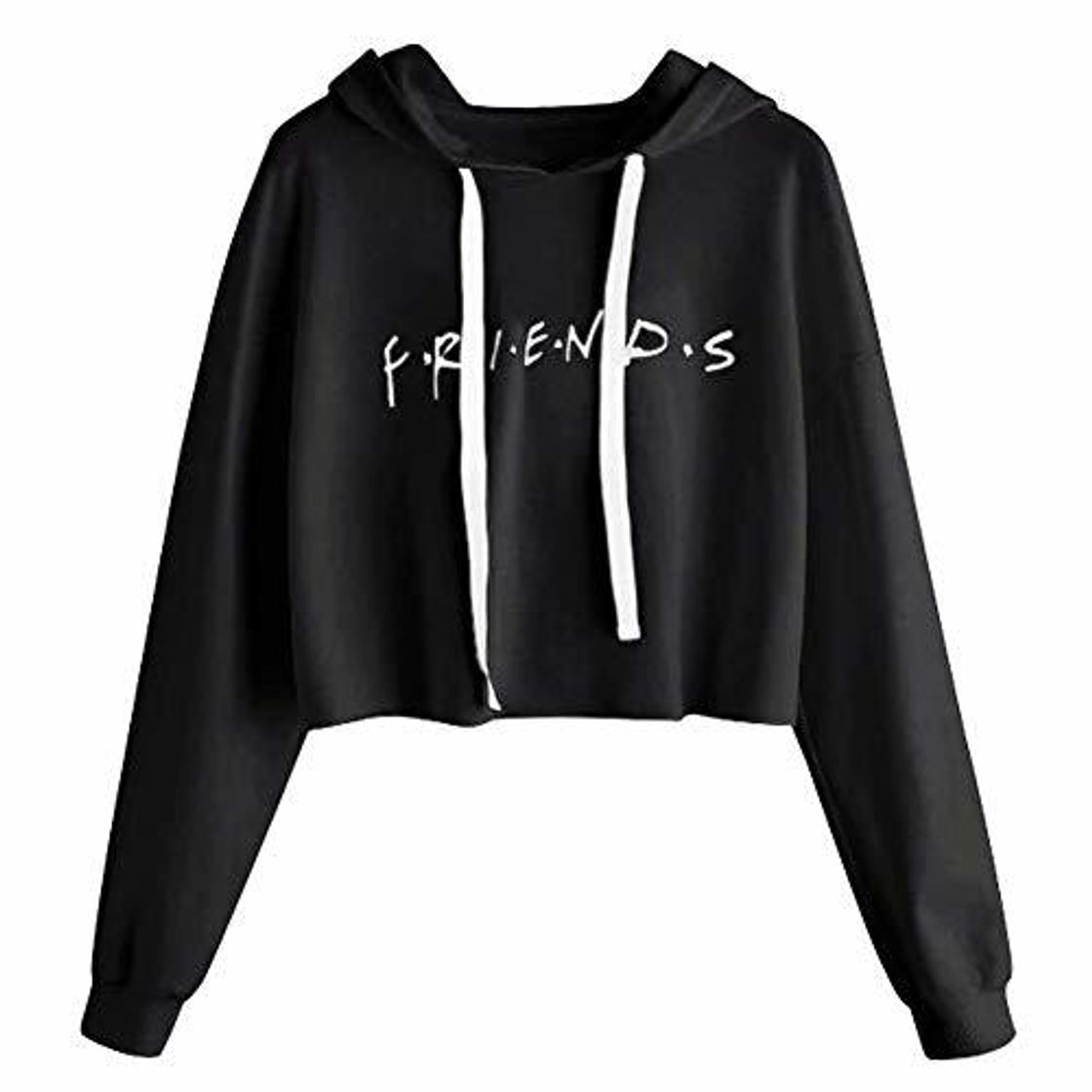 Sudadera Friends Mujer Serie con Capucha Casual Pullover Hip Hop Danza Camisetas