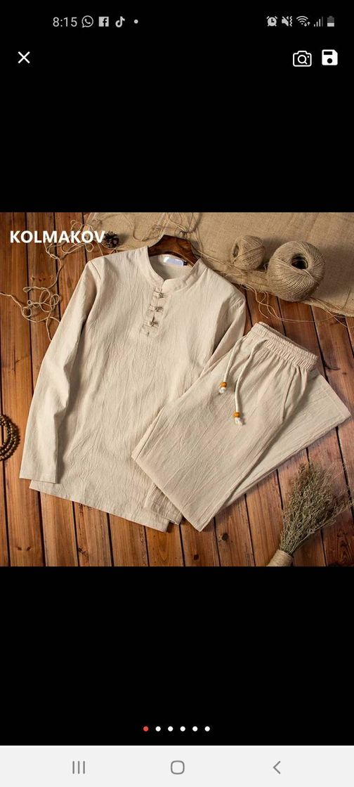 Social Camisa y pantalon para hombre