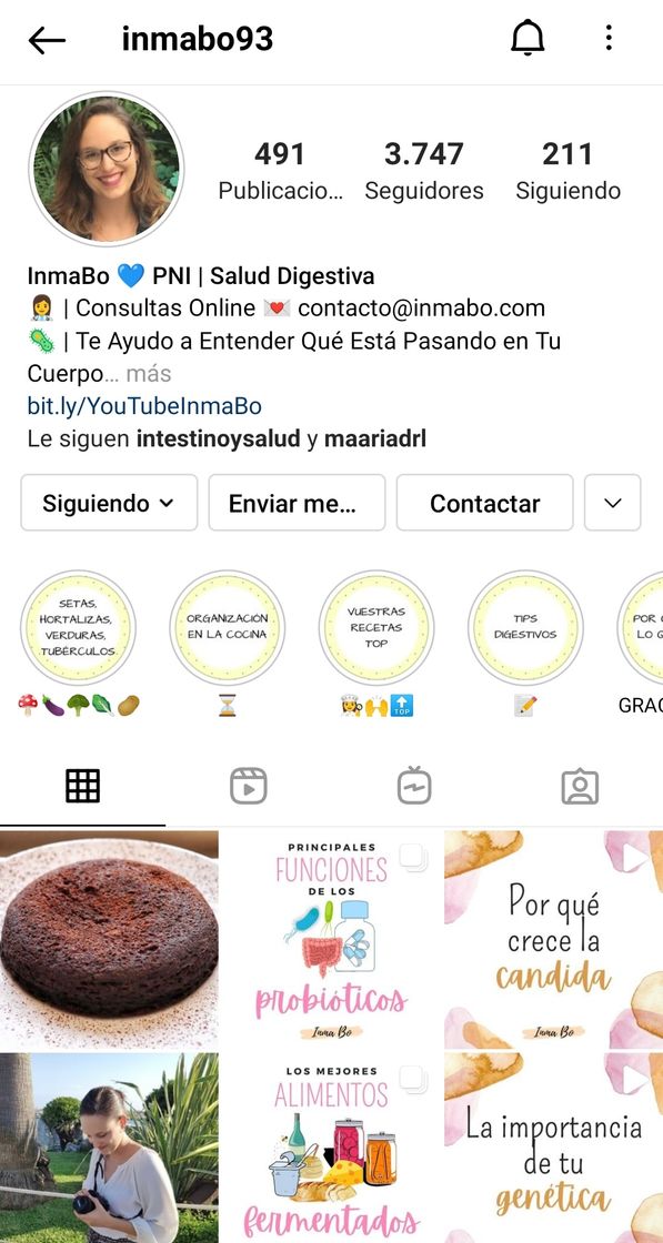 Moda InmaBo, PNI y salud digestiva. Con información y recetas 🔝