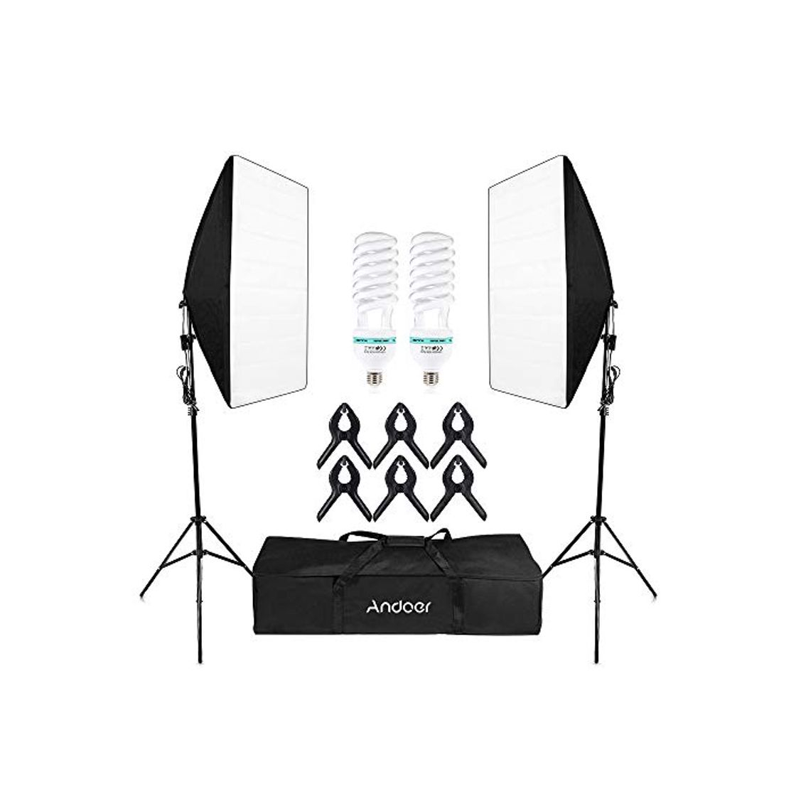 Social Softbox Kit de Iluminación