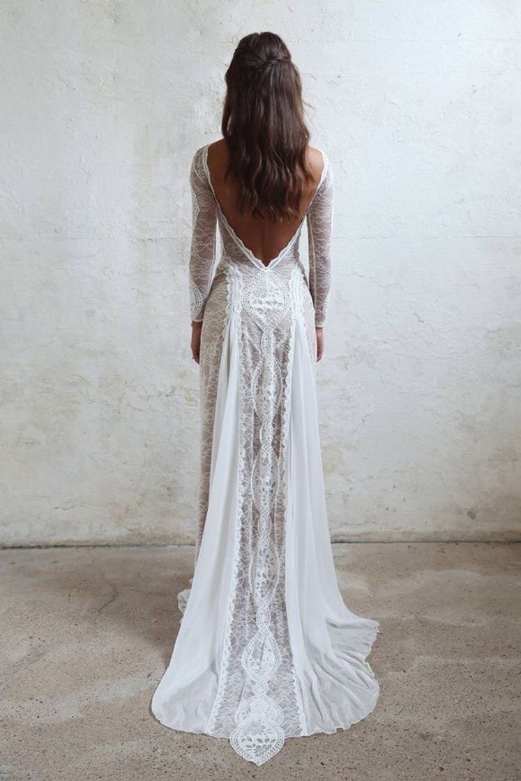 Moda Vestido de casamento simples 