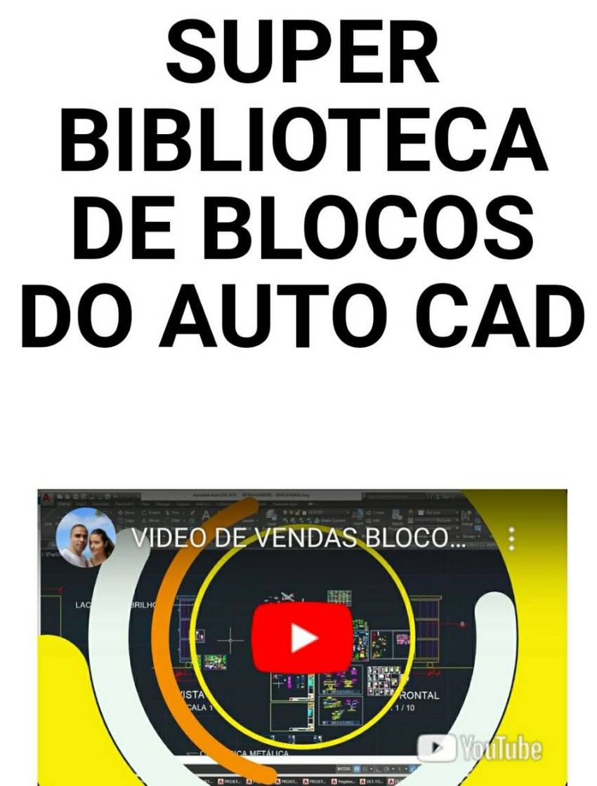 PACOTÃO DE BLOCOS PARA AUTO CAD...