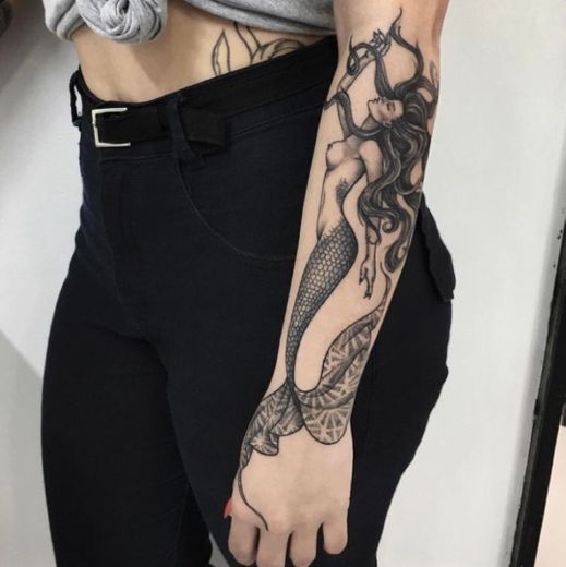 Tattoo de sereia 🧜‍♀️ 