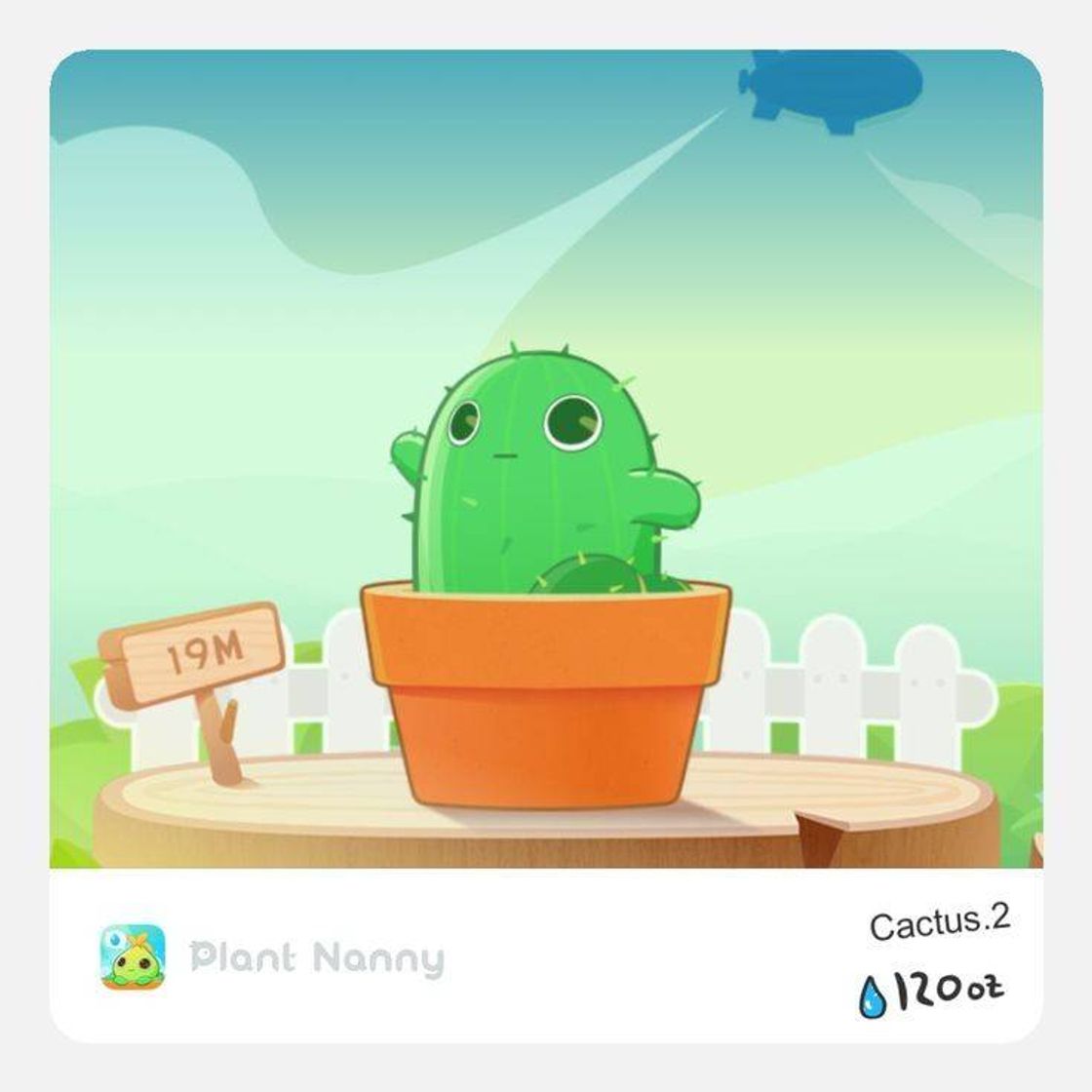 App Plant Nanny - lembrete para beber água 