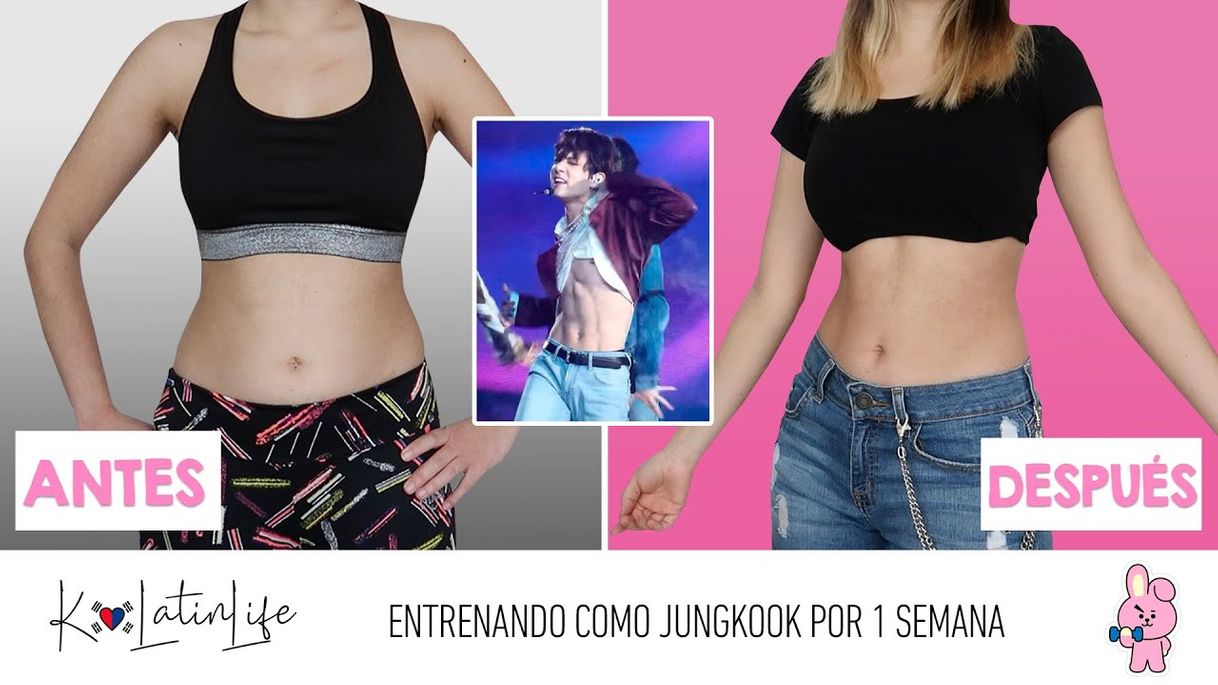 Fashion Seguí la rutina de ejercicios de JUNGKOOK (BTS) por 1 Semana ...