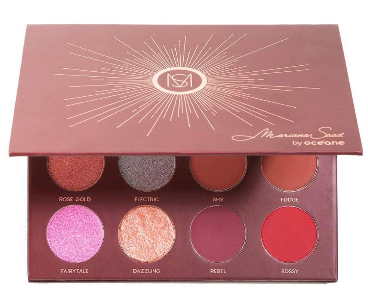 Moda Paleta de Sombras, 12 Shades