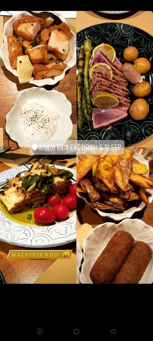 Restaurants Santa Bica