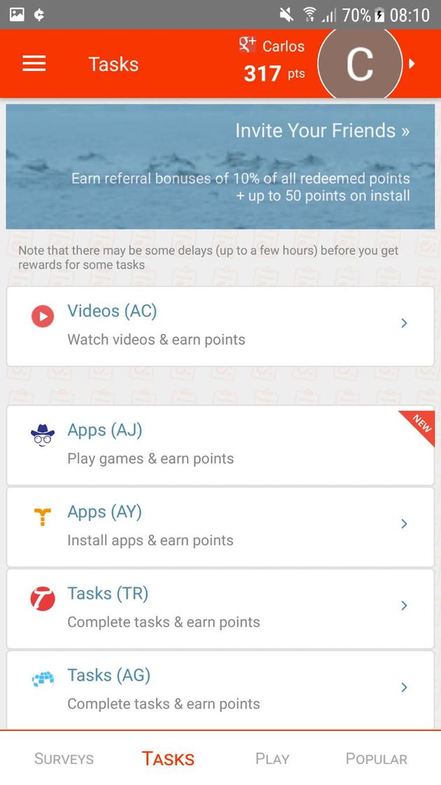 Social bituro..earn paypal money(play games)