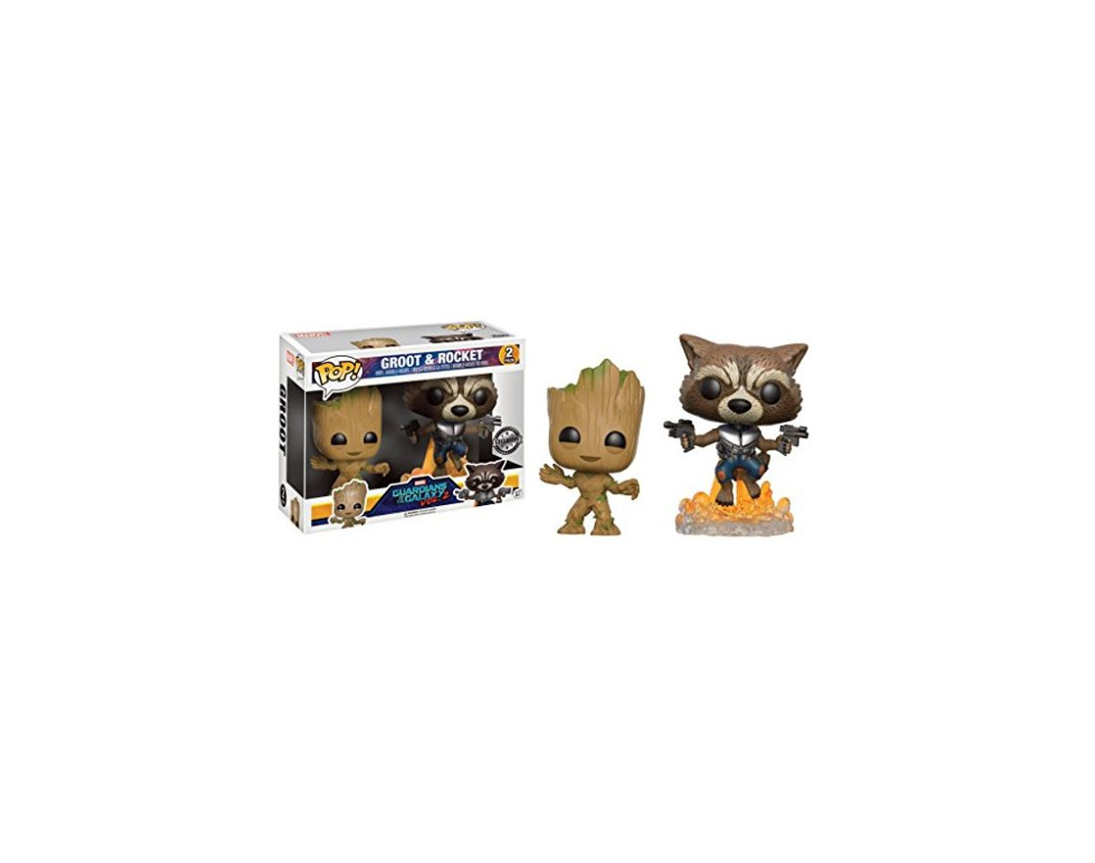 Product Set Figuras Pop! Vinyl Mavel Guardians of The Galaxy 2 Young Groot