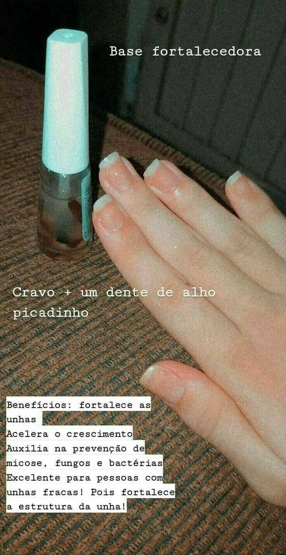 Moda Para as unhas crescerem fortes💅