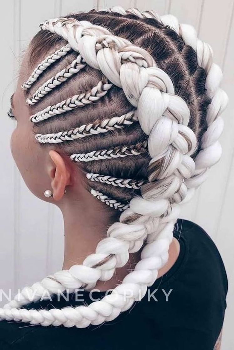 Fashion Inspiração de penteado de trança 