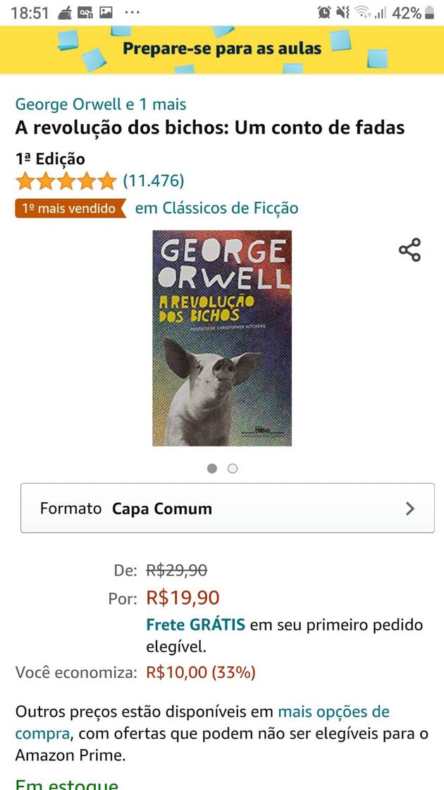 Libros A revolução  dos bichos 