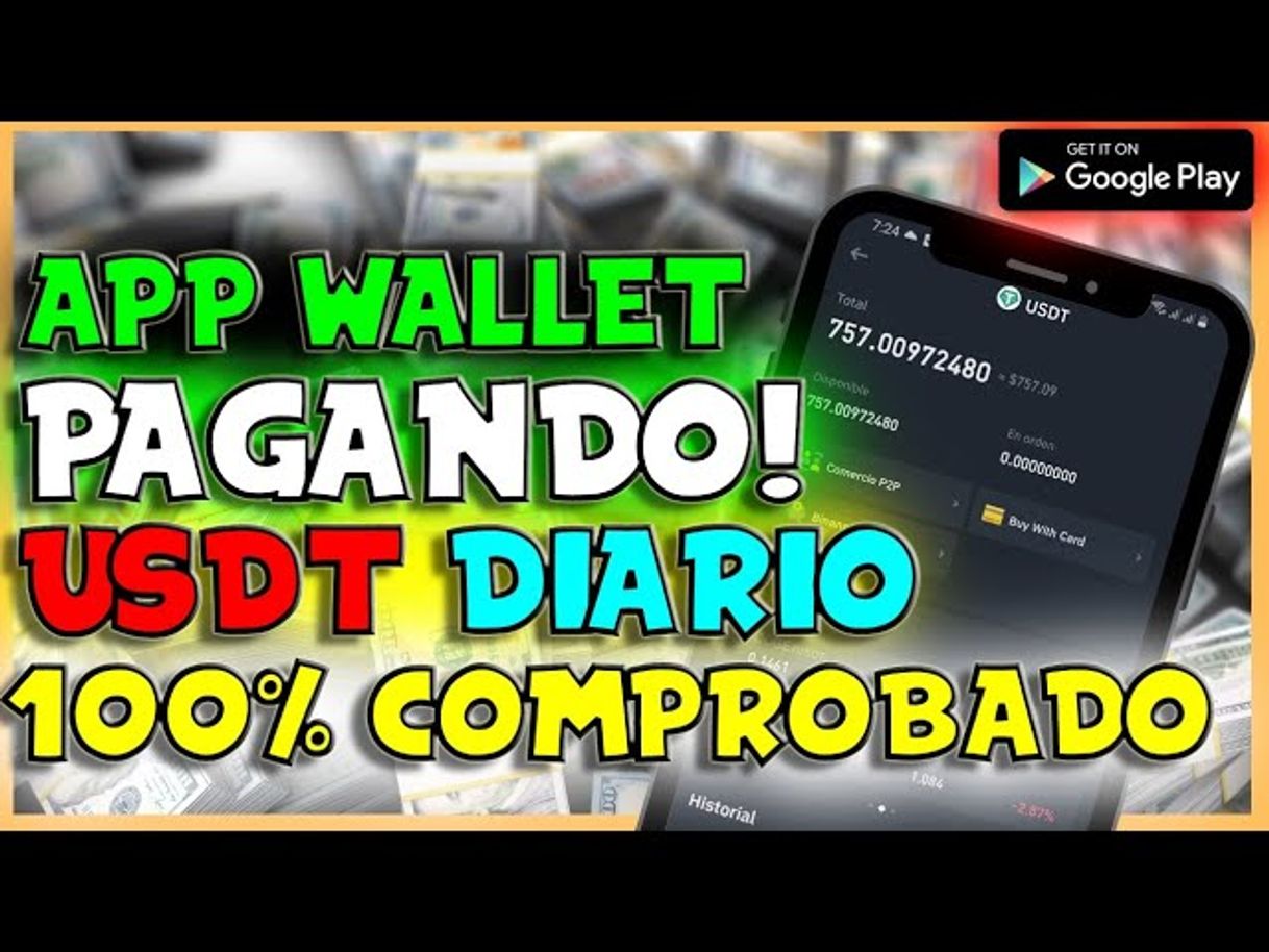 Fashion NUEVA WALLET PAGANDO USDT C/24HRS