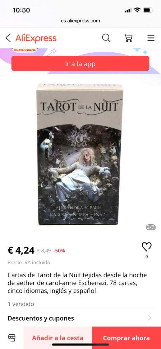 Moda Tarot de la nuit