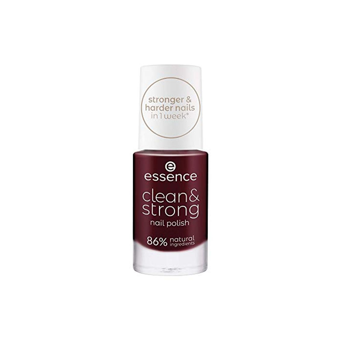 Social ESSENCE CLEAN & STRONG NAIL POLISH ESMALTE DE UÑAS 06 VIBRANT MAGMA 8 ML