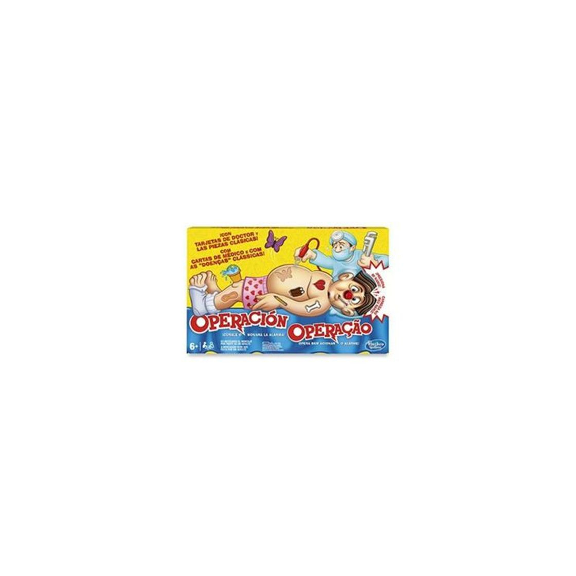 Products Hasbro Gaming B2176B09 Operación - Juego para niños