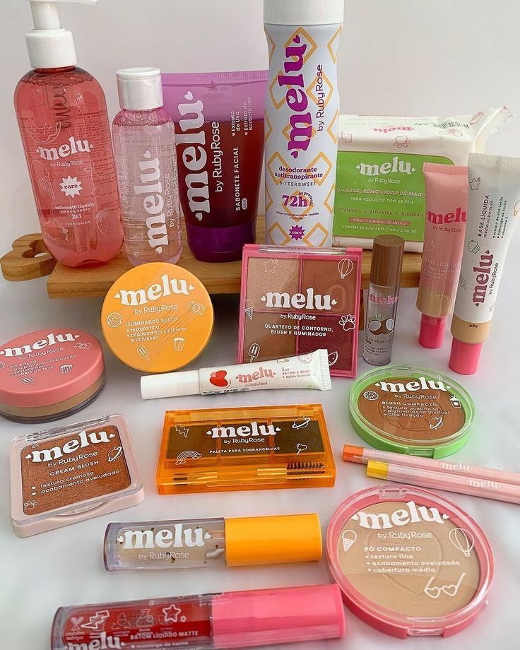 Social Marca de produtos de beleza da melu