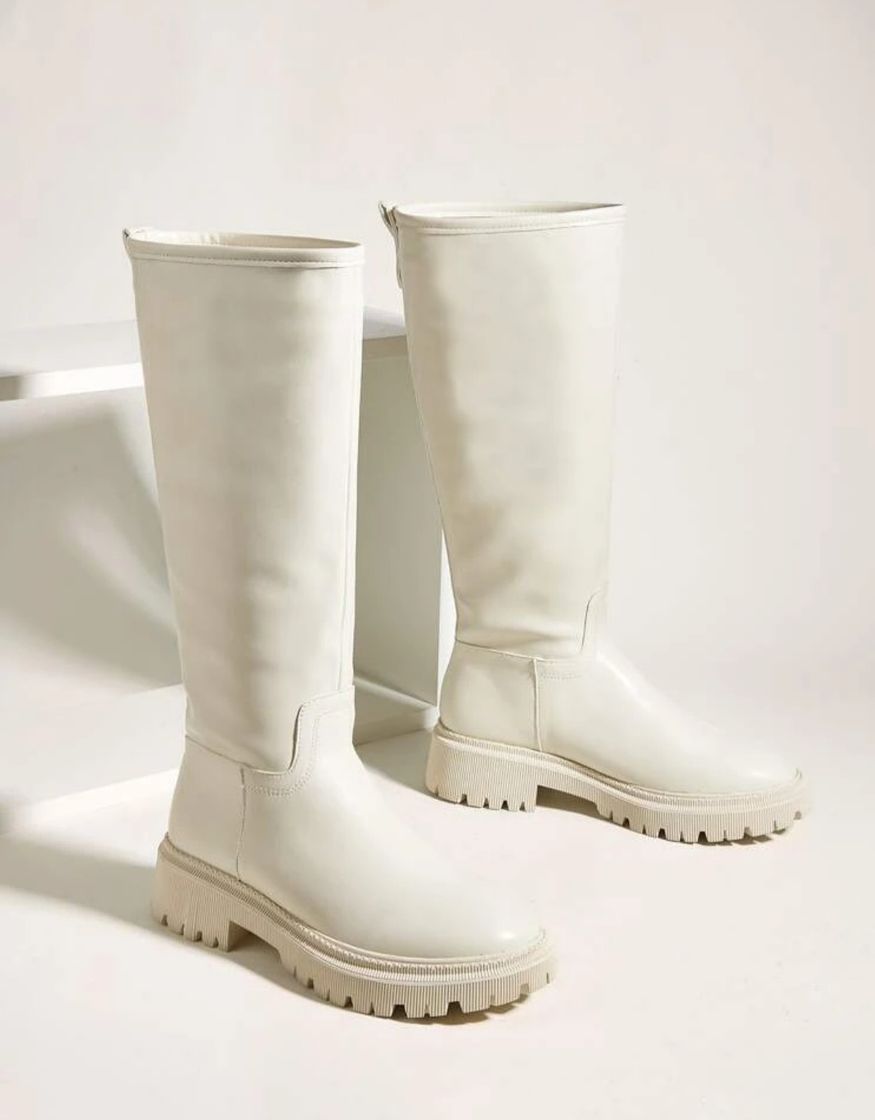 Moda Botas blancas altas