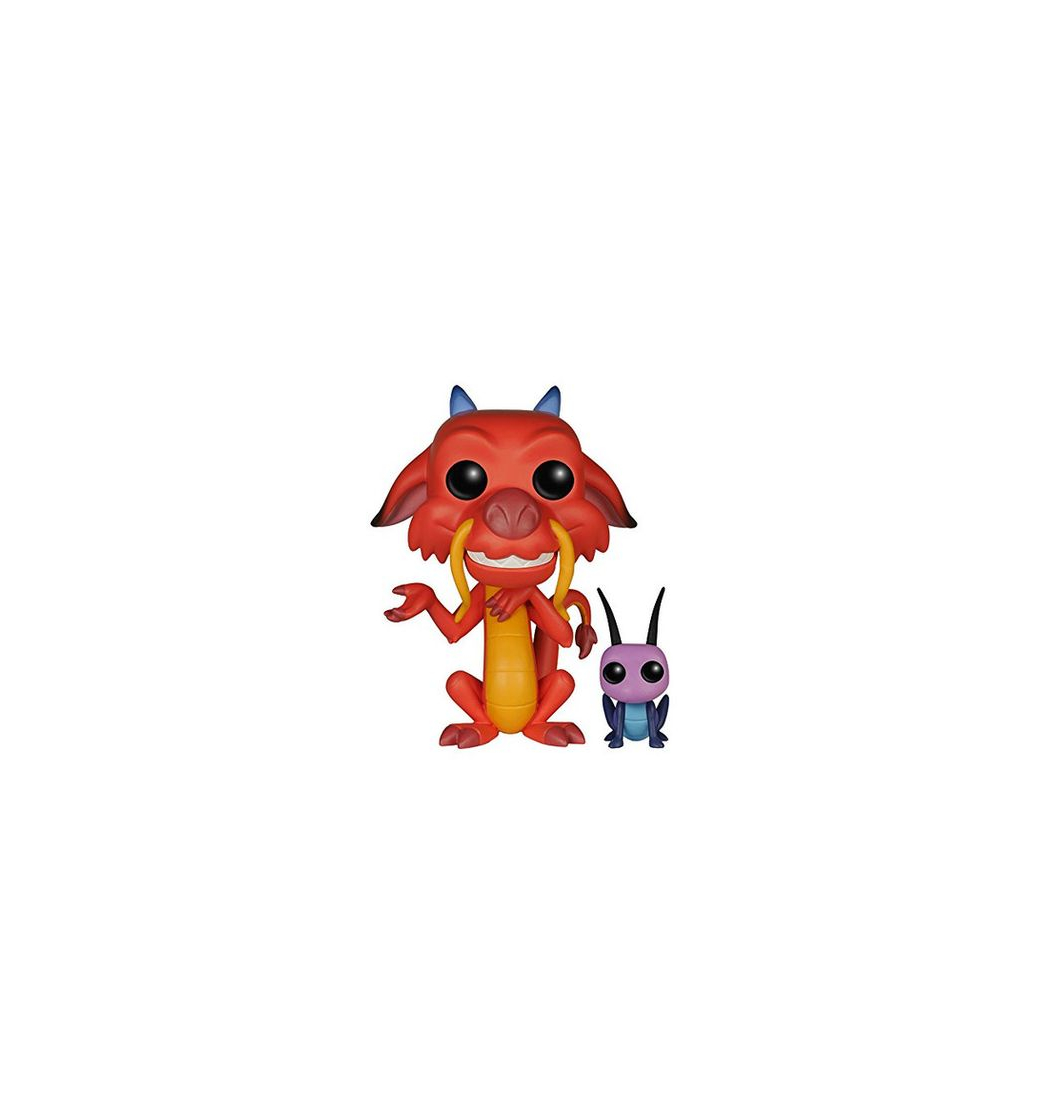 Social Funko POP! Vinilo Colección Disney - Figura Mushu & Cri-Kee