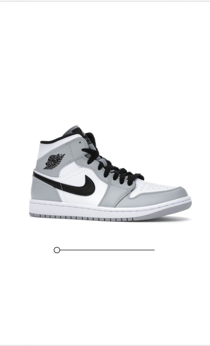 Fashion Jordan 1 Mid Light Smoke Grey - 554724-092