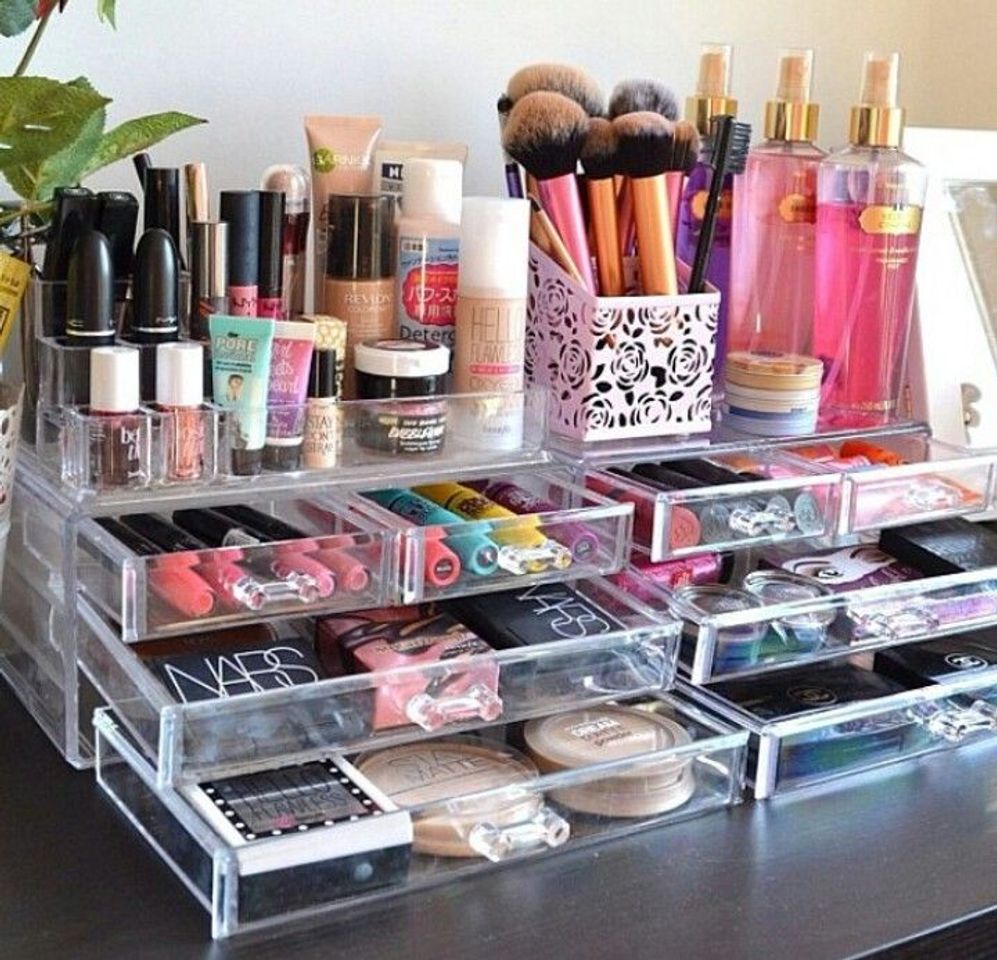 Moda Organizador de maquillaje✨