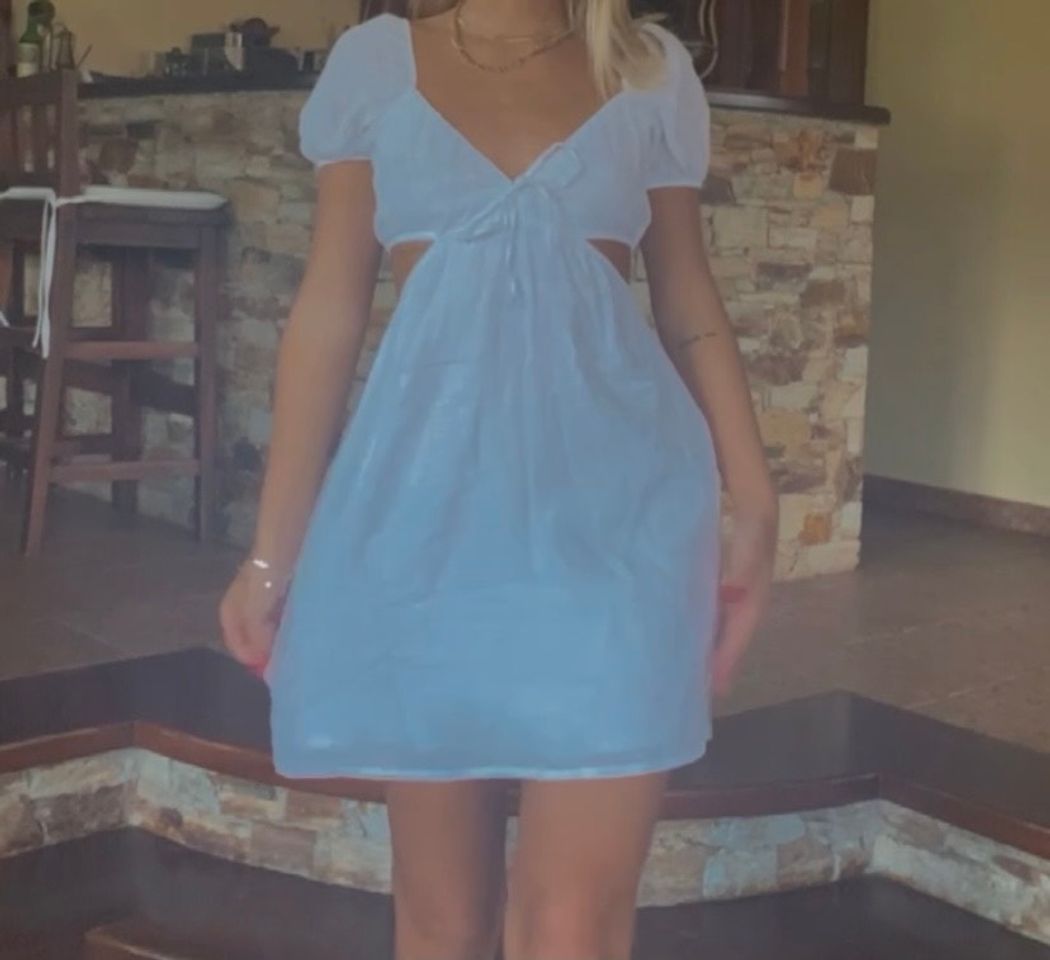 Social Vestido playero blanco