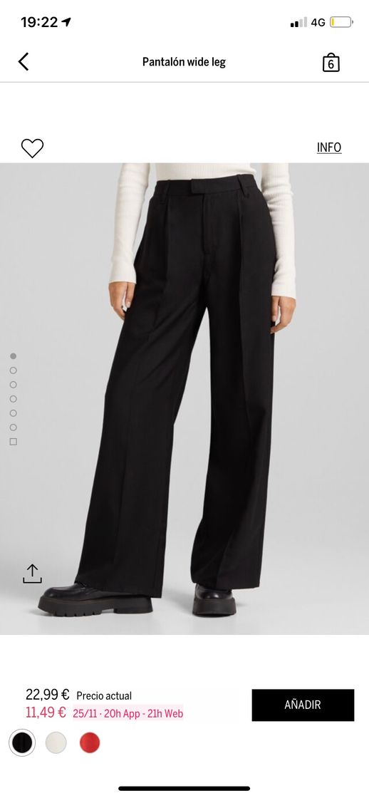 Fashion Pantalón wide leg- Pantalones - Mujer | Bershka