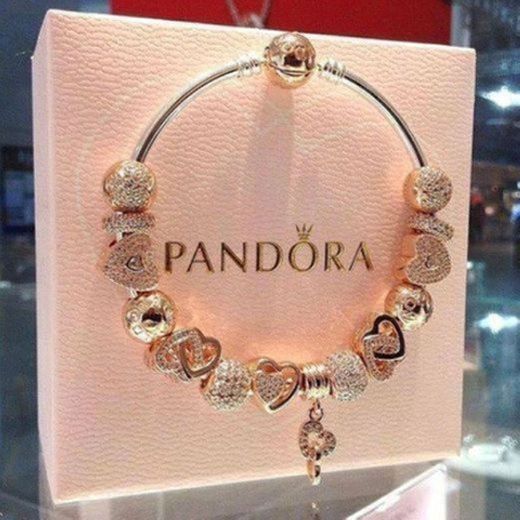 PANDORA Damen-Pulsera 925 de Plata 16