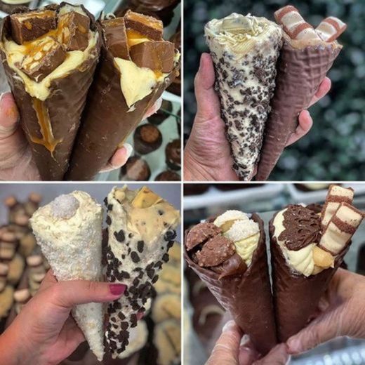 Cones trufados deliciosos 🥵