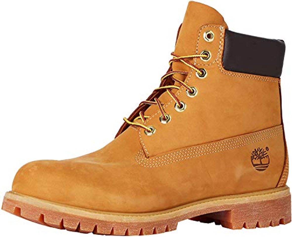 Social Timberland 6 inch Premium Waterproof, Botas para Hombre, Amarillo