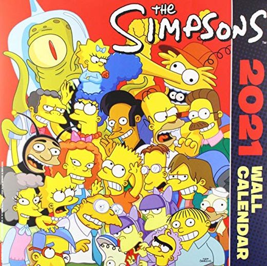 Calendario 2021 30x30 The Simpsons