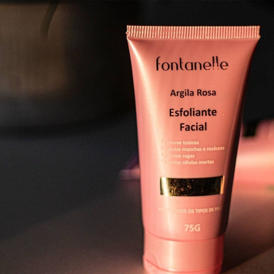 Moda Esfoliante Facial Argila Rosa - Fontanelle Cosméticos