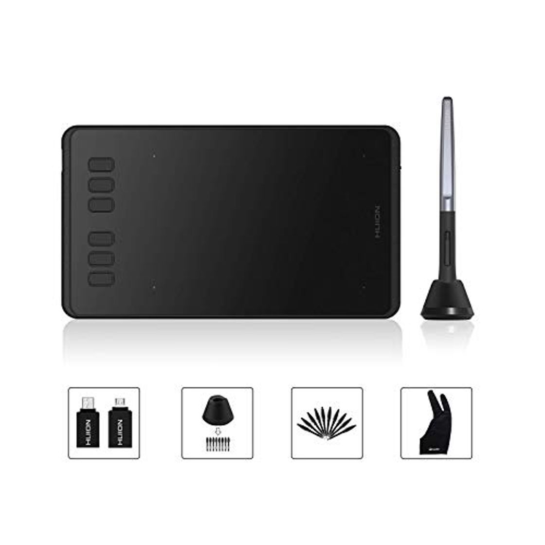 Place HUION H640P Tableta Gráfica con 8192 Niveles de Sensibilidad a la Presión