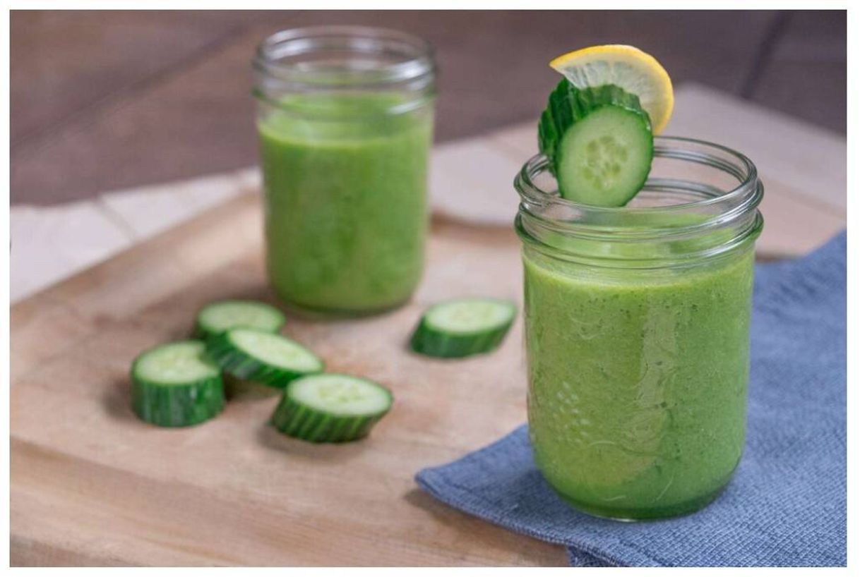 Fashion ¿Necesitas bajar pancita? Prueba este batido detox de pepino