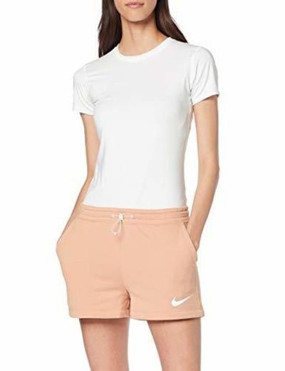 Nike W NSW Swsh Short Ft Pantalón