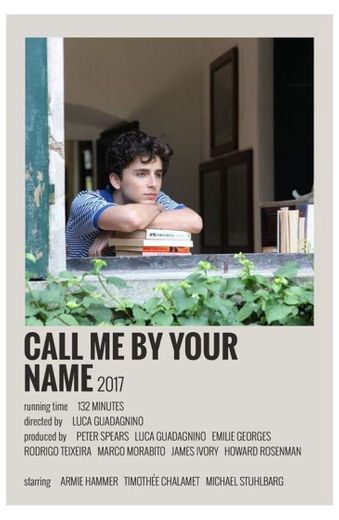 Call me by your name 