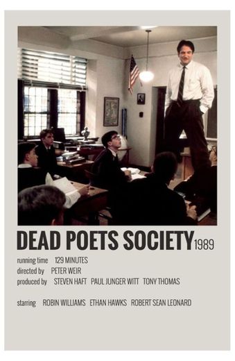A sociedade dos poetas mortos 